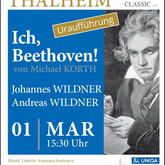 Plakat: Ich, Beethoven